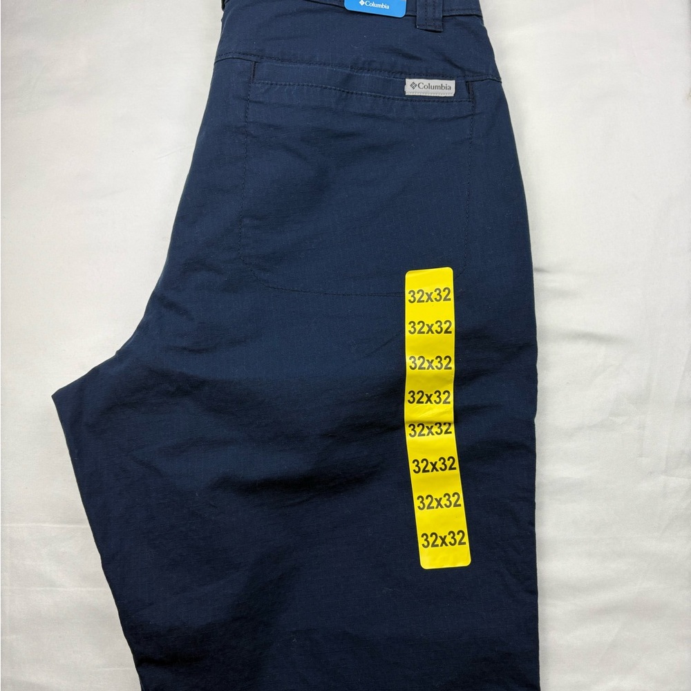 Columbia Navy Blue Straight-Leg Pants
